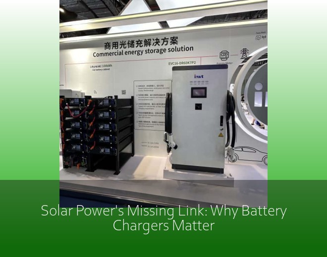 Solar Power's Missing Link: Why Battery Chargers Matter